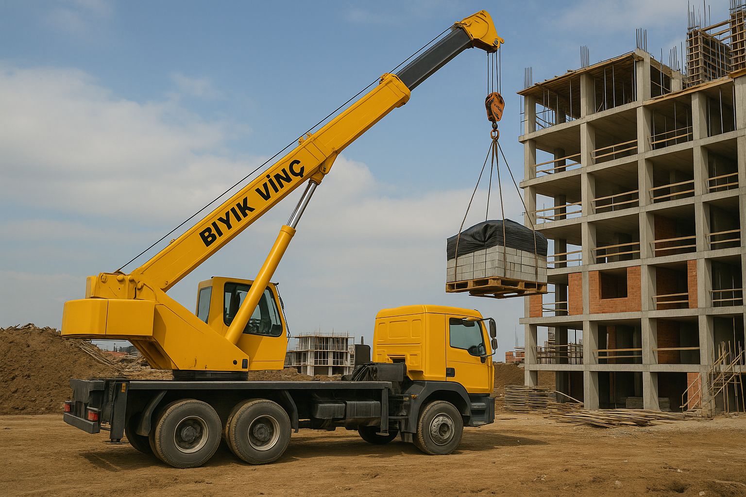 50 Ton Mobil Vinç